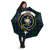 Shaw Modern Tartan Crest Umbrella